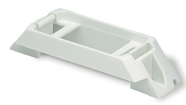 Grote BRACKET, WHITE, RAIL MOUNT (43370)