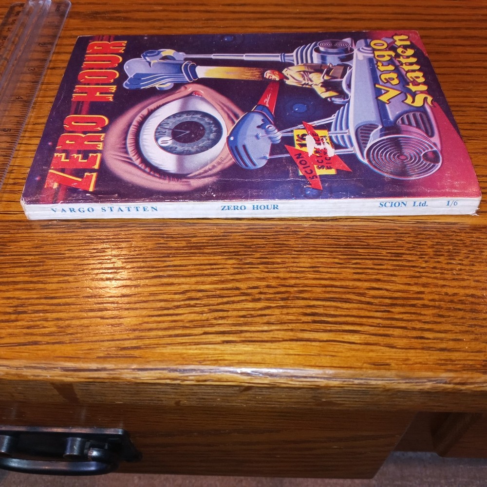 1953 ZERO HOUR -SCIENCE FICTION PAPERBACK - VARGO STATTEN- SCION