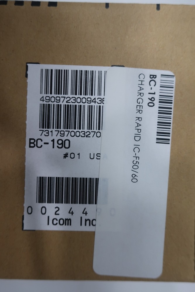 Icom BC-190 Sensing Rapid Charger