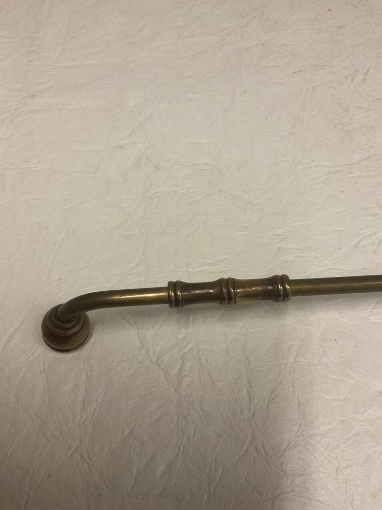 Vtg. Chinese Brass Smoking Pipe