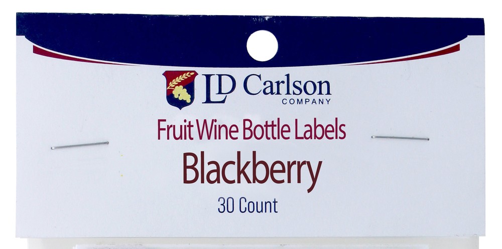 Blackberry Fruit Wine Labels