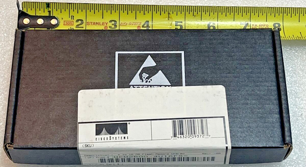CISCO Systems 4 TO 16 MB FLASH MEMORY UPGRADE MEM2600-4U16FS