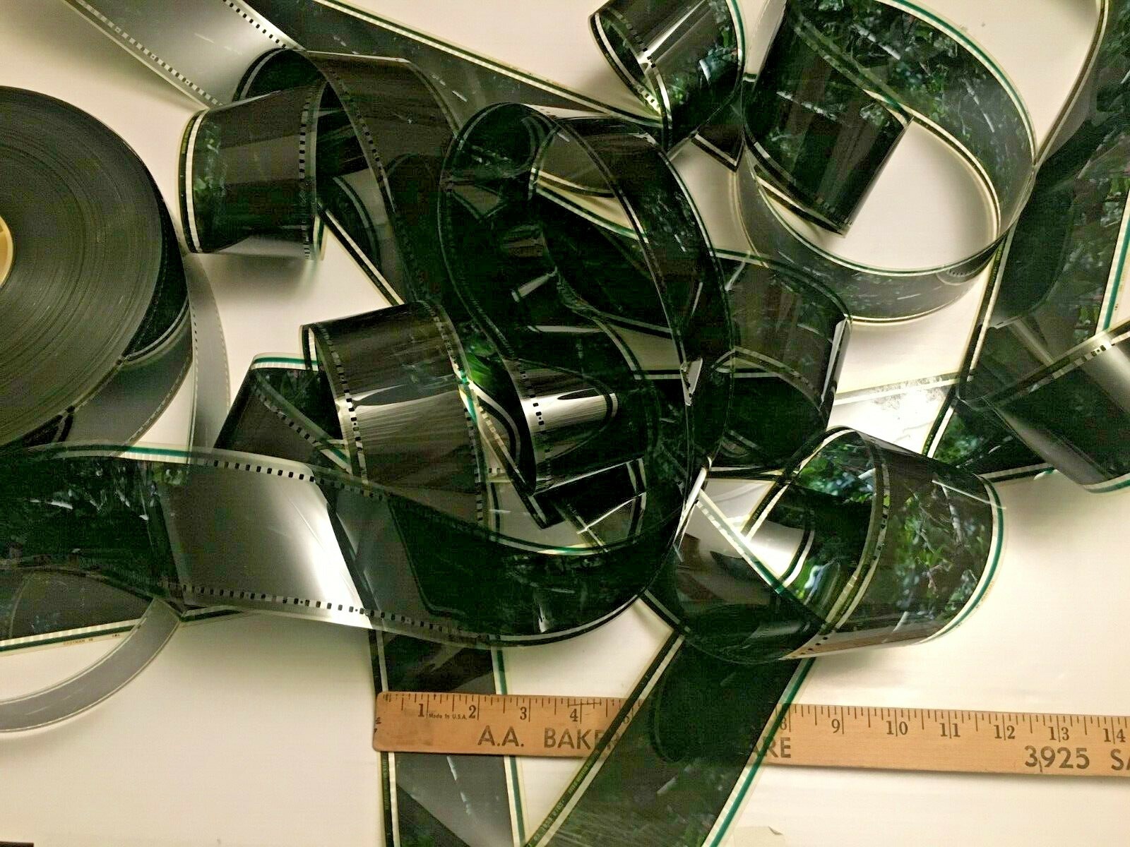 Hollywood Real 70mm Movie Film 50ft. Art Deco And Theater Room Reel Decor 2.75"