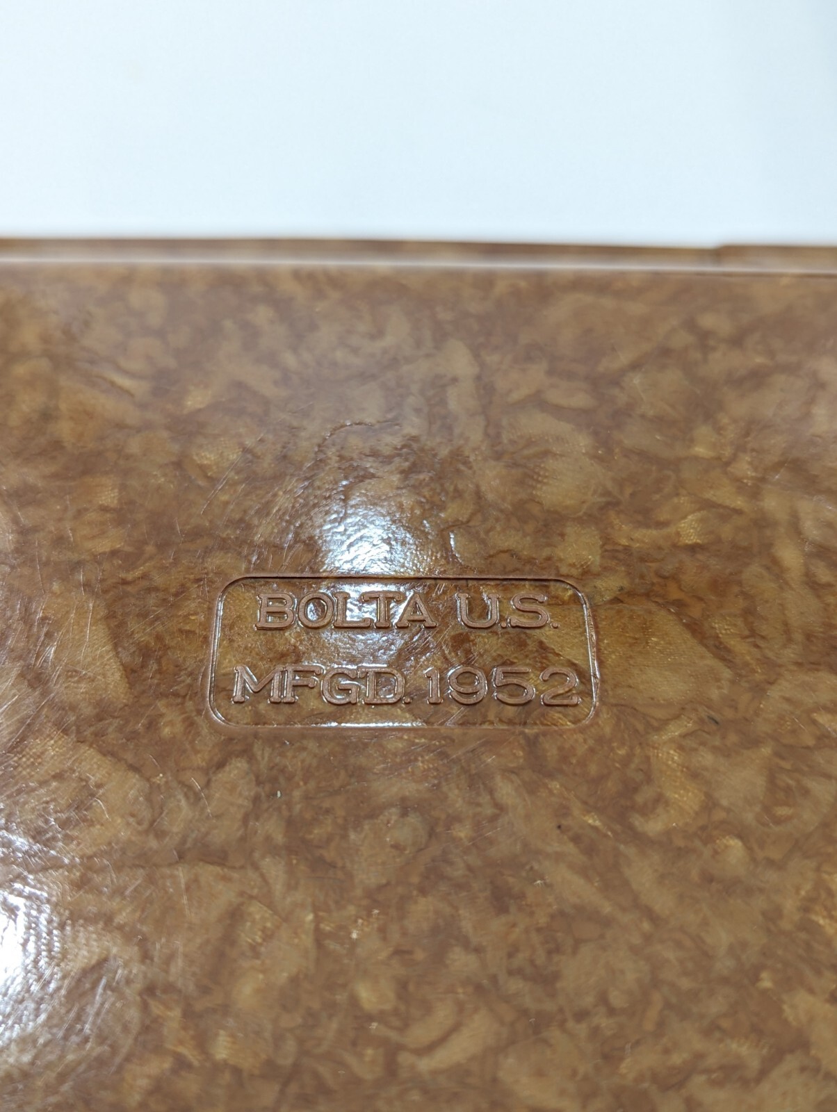 Set of 6 US Bolta Halsey Military Melamine 5 Part Trays Mess Hall 1952 1953