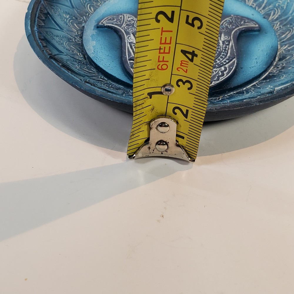 Blue Hamsa Incense Burner