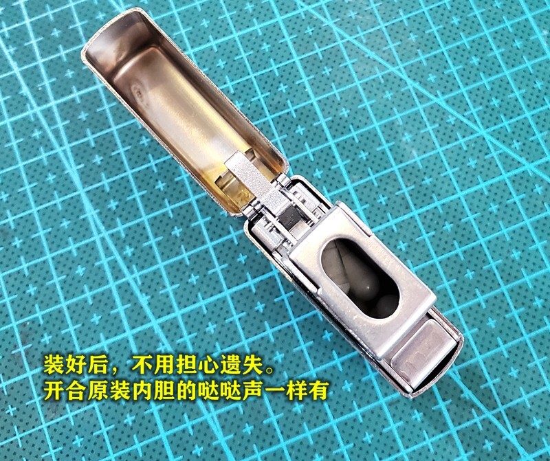 New Stainless Steel Insert Portable Candy Chewing Medicine Box Storage EDC Tool