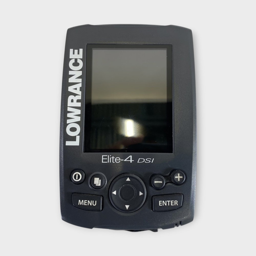 Lowrance Elite-4 DSI Fishfinder & GPS Chartplotter - HEAD UNIT ONLY Tested Good