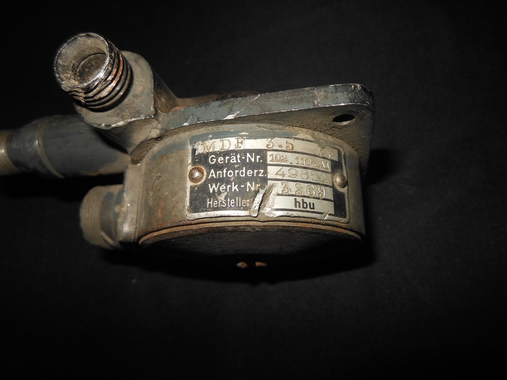 WW2 German Luftwaffe Aircraft EPD-FF - ELECTRICAL PNEUMATIC LOADING VALVE - MGFF