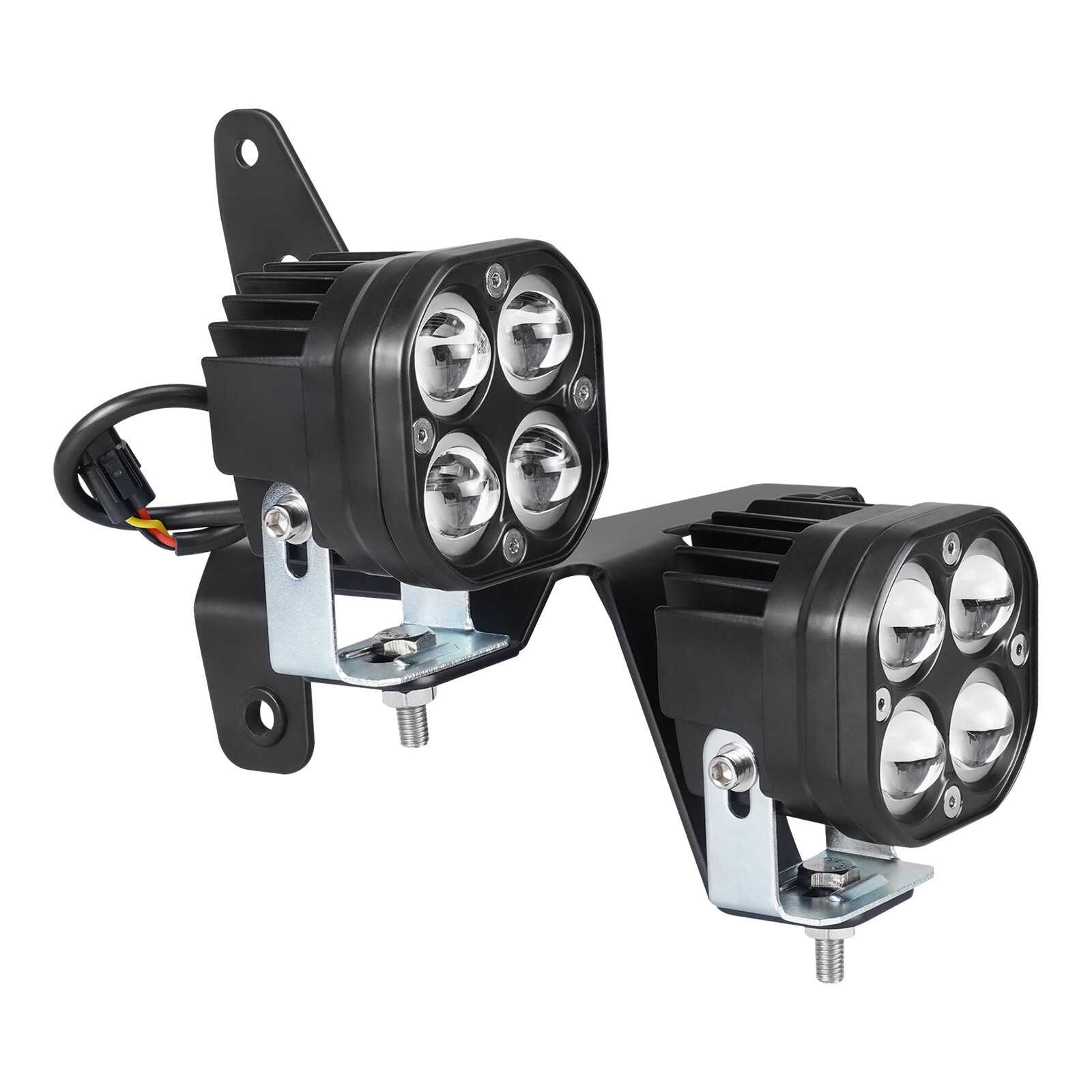 For Yamaha Raptor 700 700R Driving Headlight LED Work Lights 12V-24V 25W 4-Pack