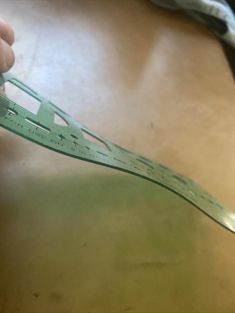 BIN Linex Technical Drawing Template - Number 1139