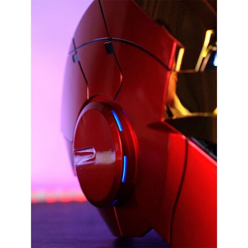 New Autoking Iron Man Gold MK5 Helmet Electronic Voice Activated Open&Close Mask