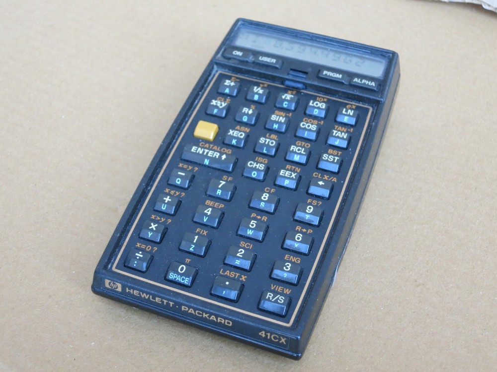 HP 41CX Scientific Calculator without a Case