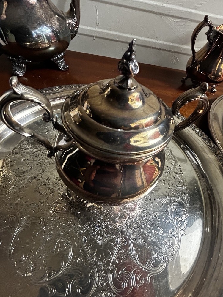 Gorham Silver Plated 5-Piece Tea Set