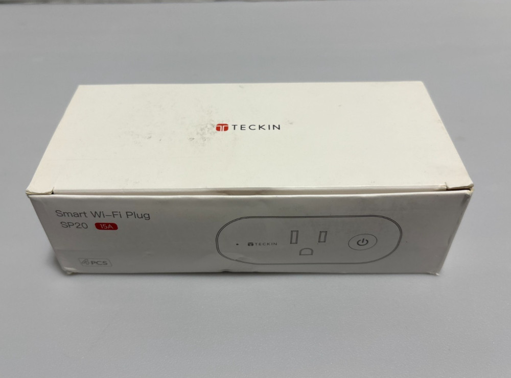 Teckin Smart Wi-Fi Plug SP20 4PCS Open Box