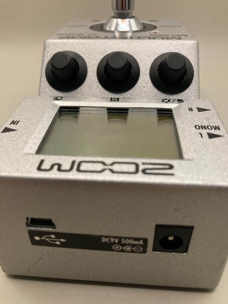 Zoom MS-50G MultiStomp Multi-Effects Guitar Effect Pedal Tested Work from Japan