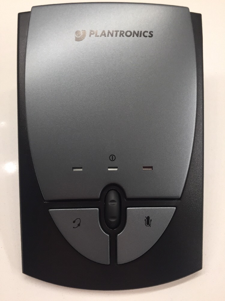 Plantronics S12 Corded Telephone Headset Base Unit Only
