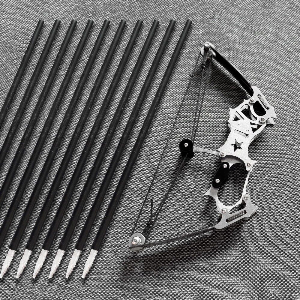 All-in-One Ambidextrous Archery Bow Set: Includes Bow, Arrows & Shooting Target