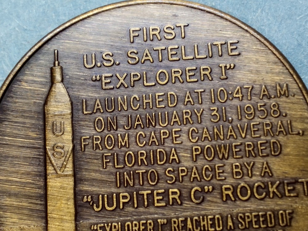 Exployer 1 1958 Token- 1st Satellite-Vintage-Make offer
