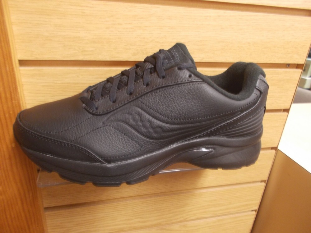 SAUCONY MEN'S OMNI WALKER 3 STABLE WALKING SHOE BLACK MEDIUM D WIDTH NEW 40202-2