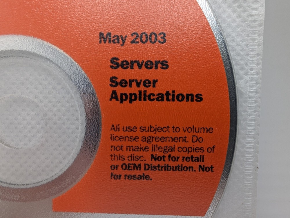 Microsoft SQL Server 2000 Enterprise Edition CD Disc 810-01148 English