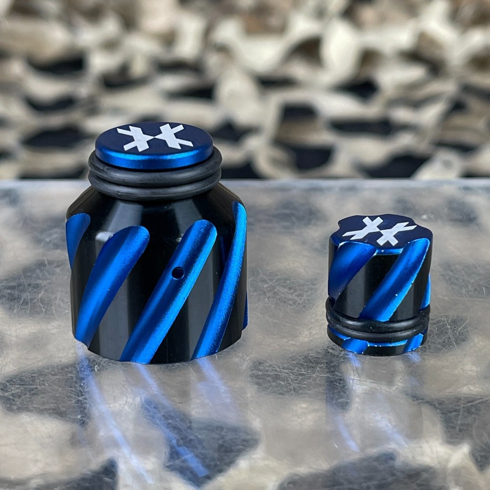 NEW HK Army Elite Thread Protector & Fill Nipple Kit - Orbit - Blue