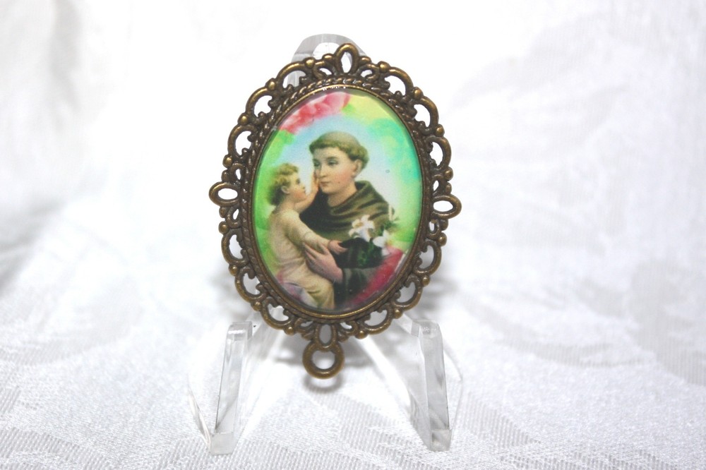 Bronze Rosary Center | St. Anthony (Traditional) | STA-101-529