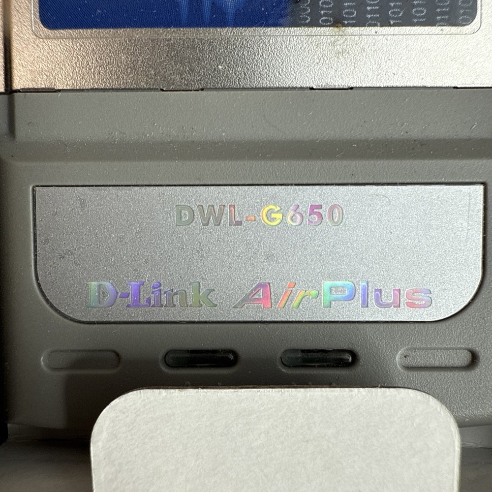 D-Link Air Plus Extreme G DWL-G650 Wireless Desktop Adapter