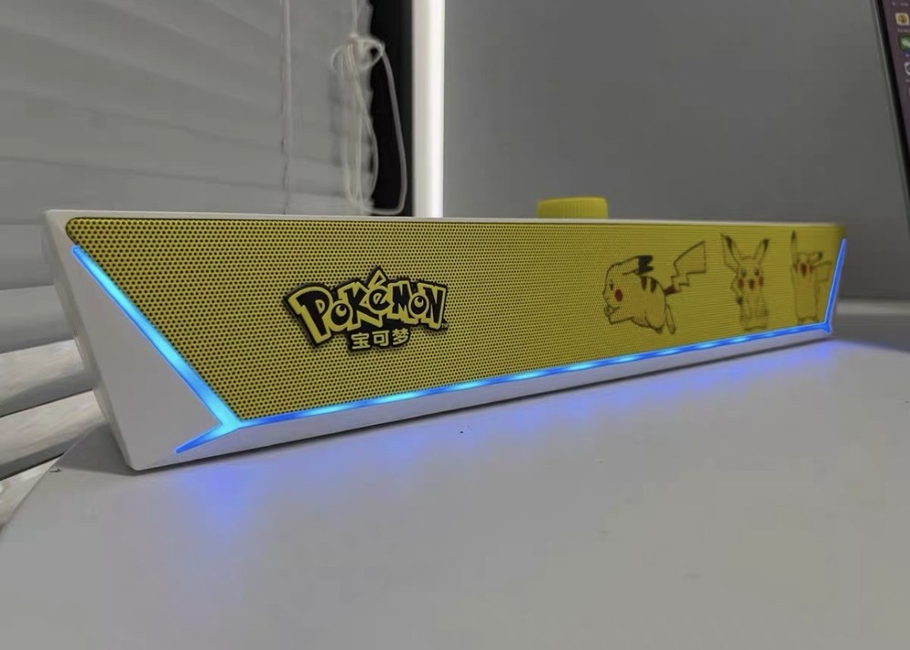 Pokémon Desktop Soundbar Pikachu Multi Function Bluetooth Speaker 2025 New
