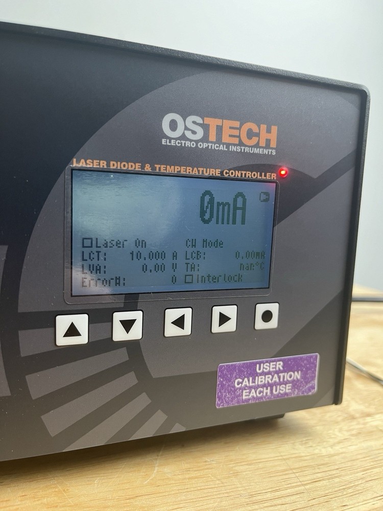 OSTech Laser Diode & Temp Controller – T12783, Electro Optical Instrument -Works