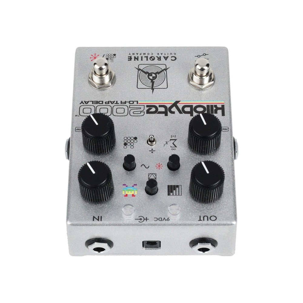 Kilobyte 2000 Lo-Fi Delay Guitar Pedal