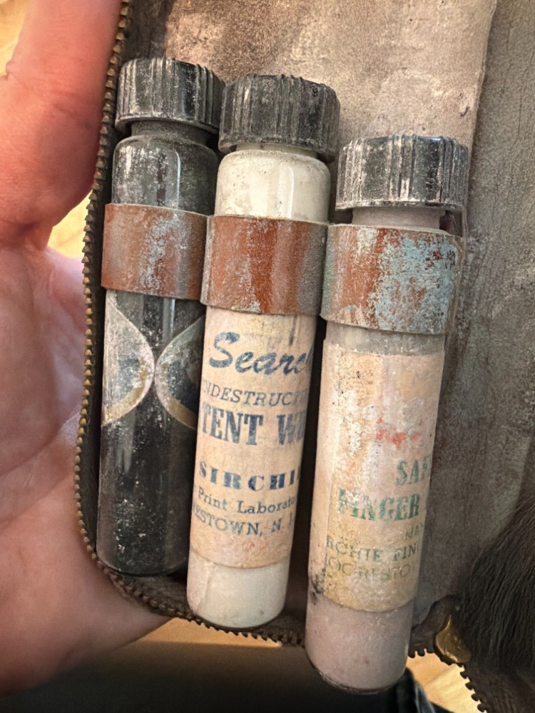 Vintage Sirchie Fingerprint Kit
