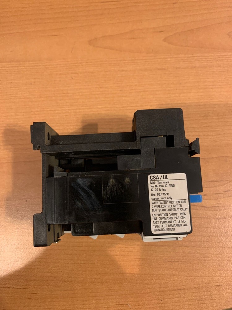 Sprecher + Schuh CTA3-1.0 Overload Relay