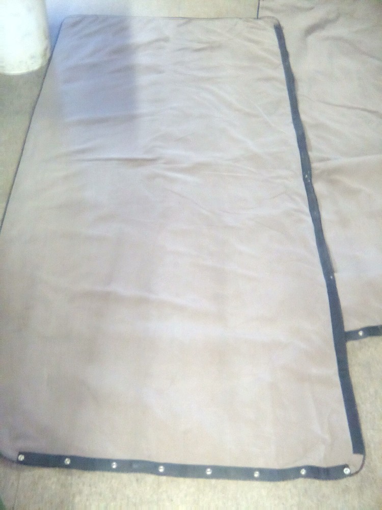 2015 Freightliner Sleeper Curtains Brown