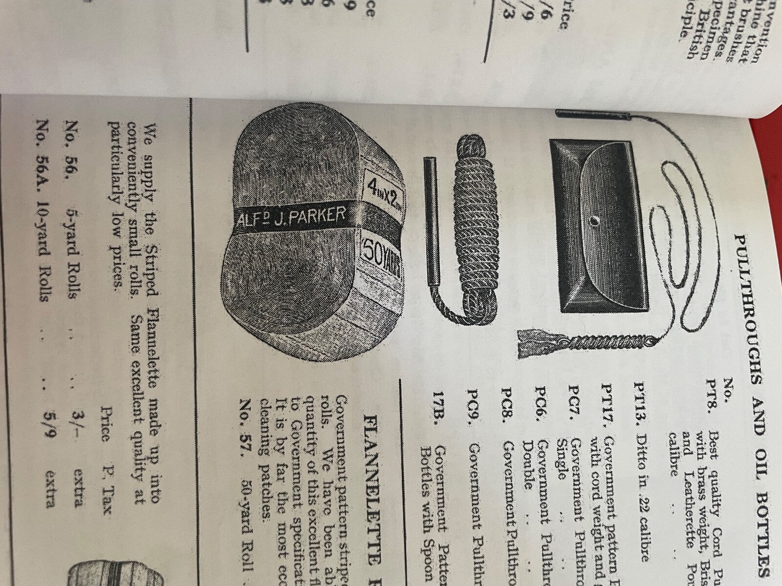 BRITISH MARTINI ENFIELD to LEE ENFIELD PULL THROUGH CORD With STEEL WEIGHT + GAU