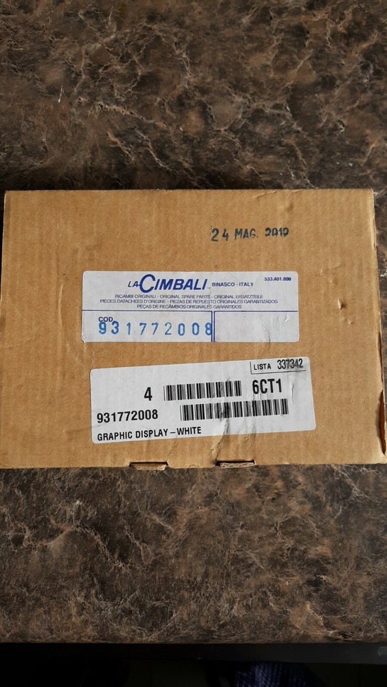 cimbali M1,M2 graphic display