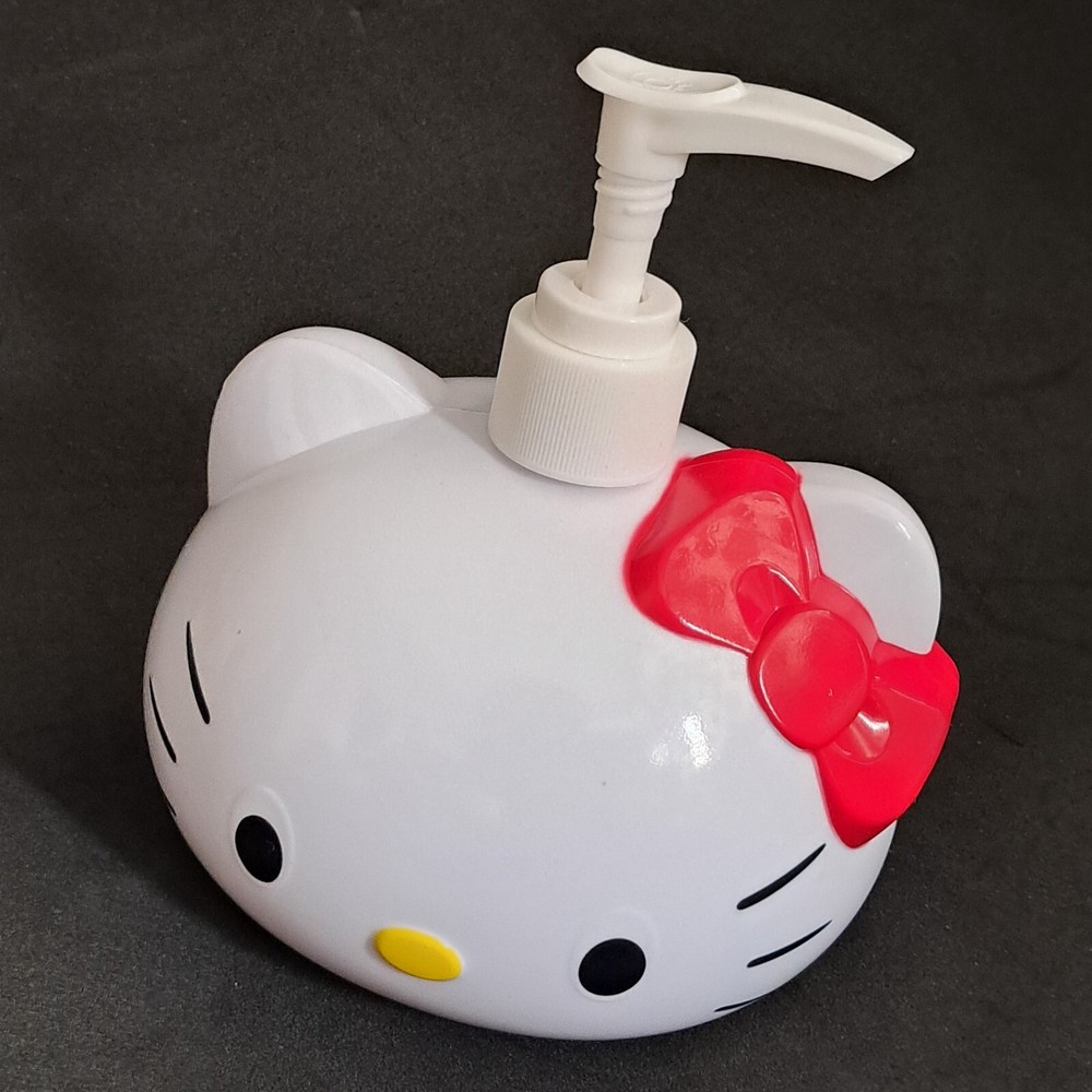 3D Hello Kitty Face Body Soap Lotion Pump Dispenser