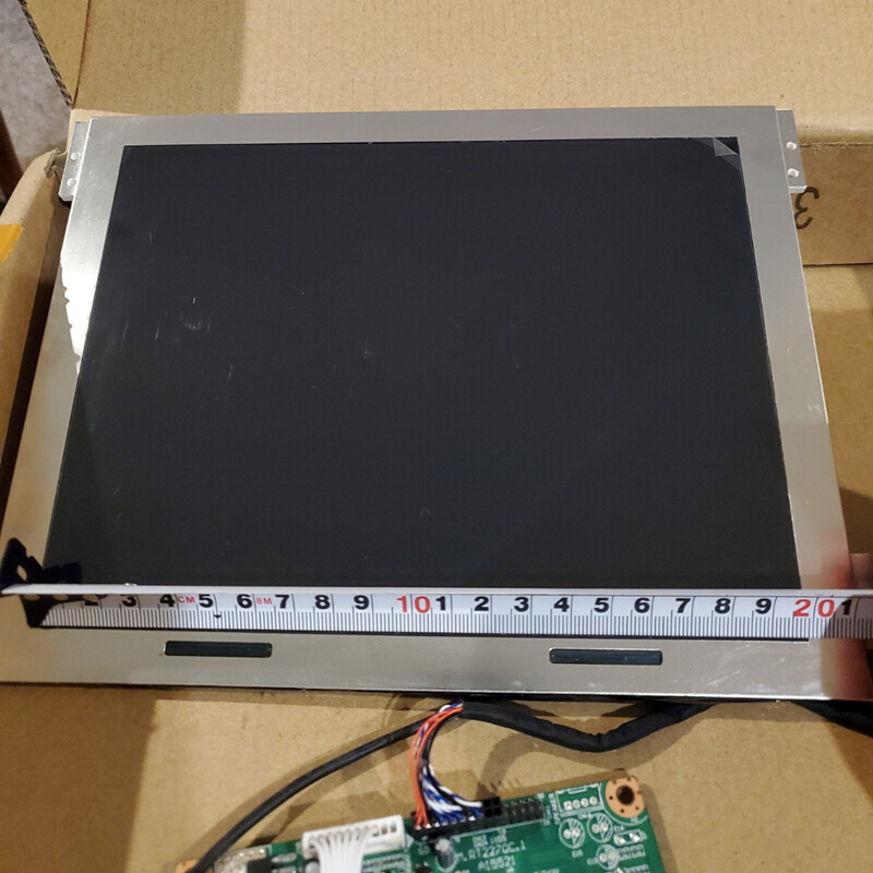 10.4inch IPS LCD Screen 1024x768 Display Panel with VGA+DVI LCD Controller Board