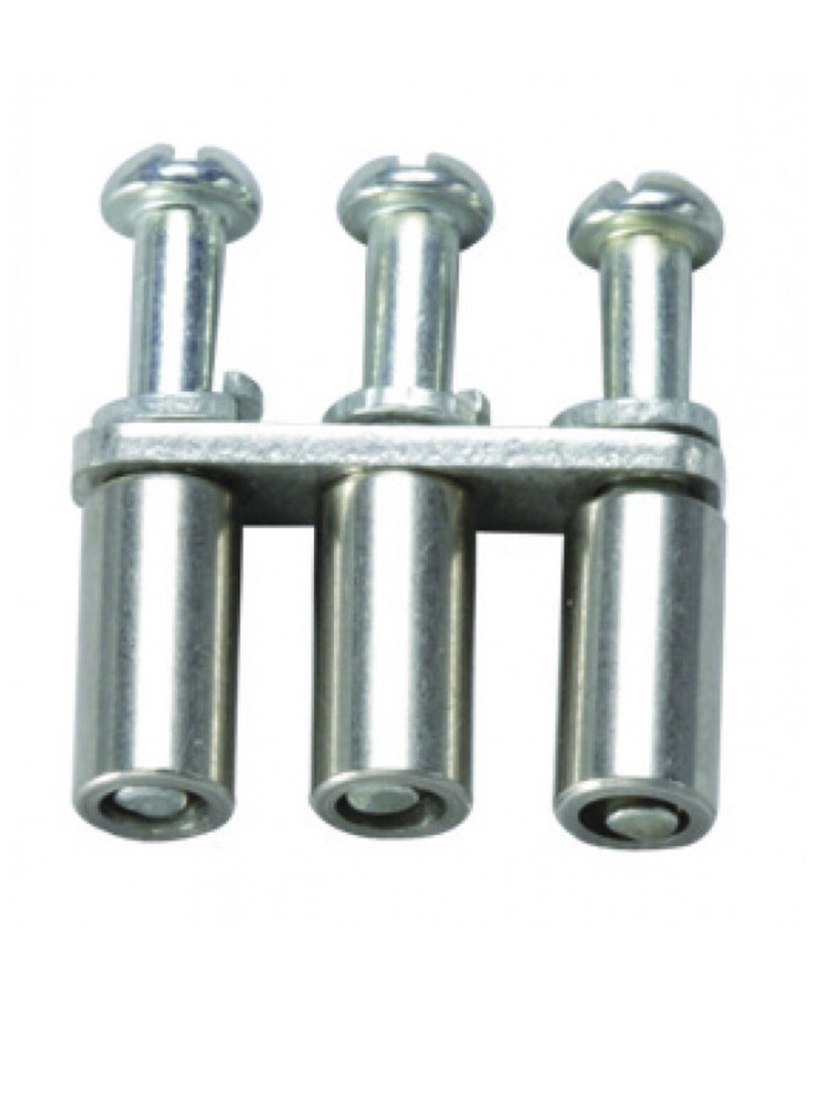 Altech Terminal Block 3 Pole Jumper CA723/3 (50 Pack)