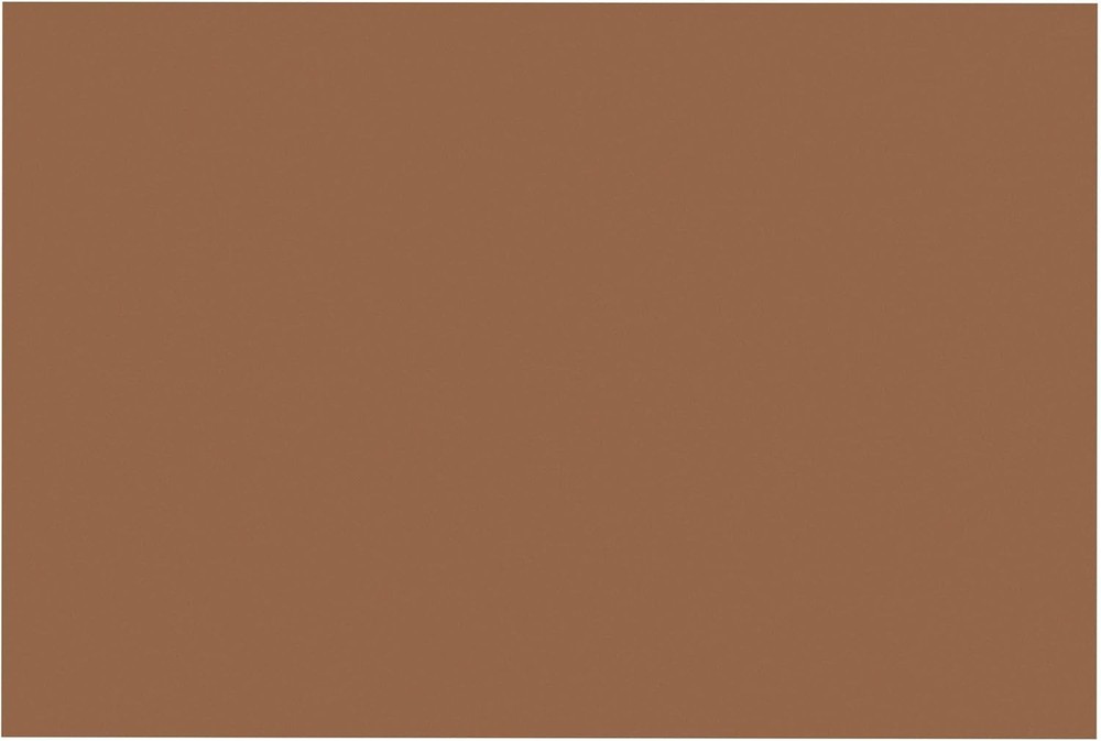 Multi-Use Brown Construction Paper, 50 Sheets, 12" x 18" for Creative Projects