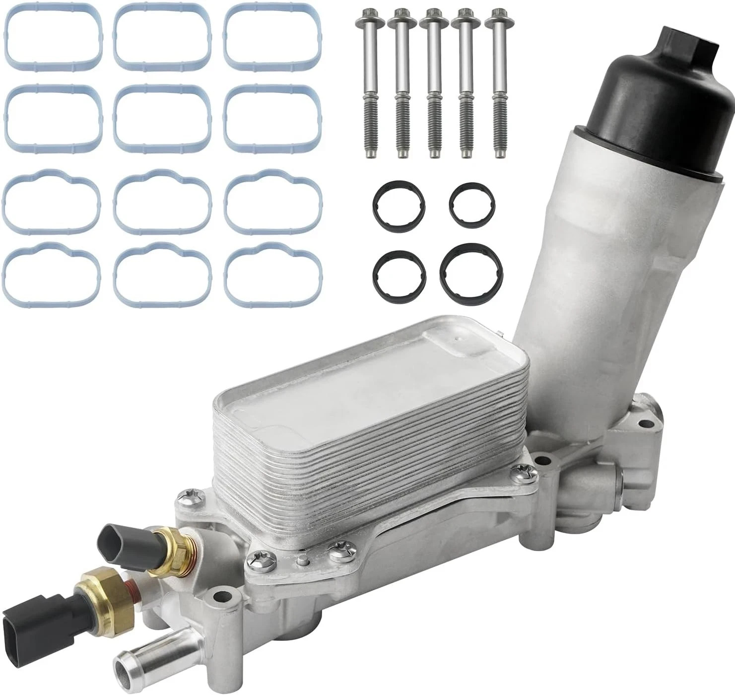 NEW Aumtoni 926-876 Aluminum Engine Oil Cooler Filter Assembly for Chrysler 300