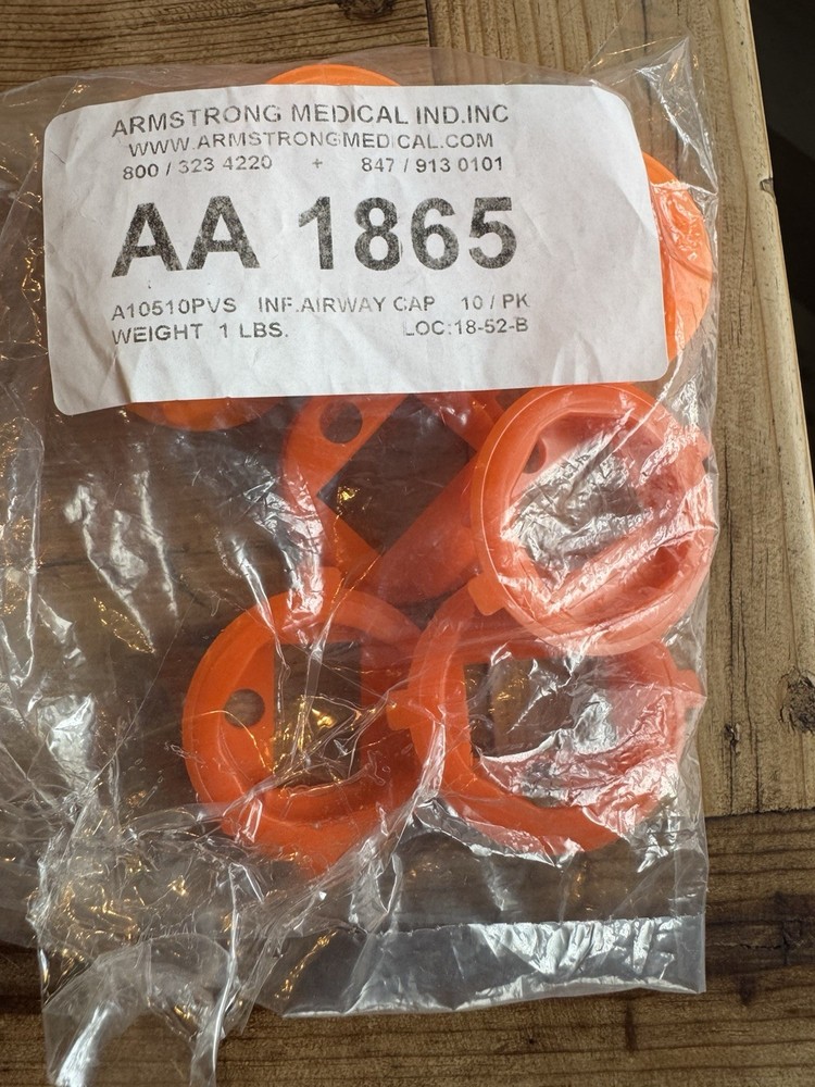 8 Pack Actar 911 Infant Airway Cap Replacement