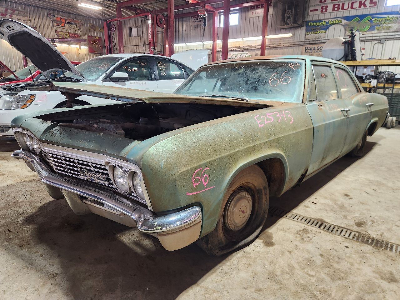 Manual Transmission 3 Speed 6-250 Fits 1966 CHEVROLET BISCAYNE 1325865