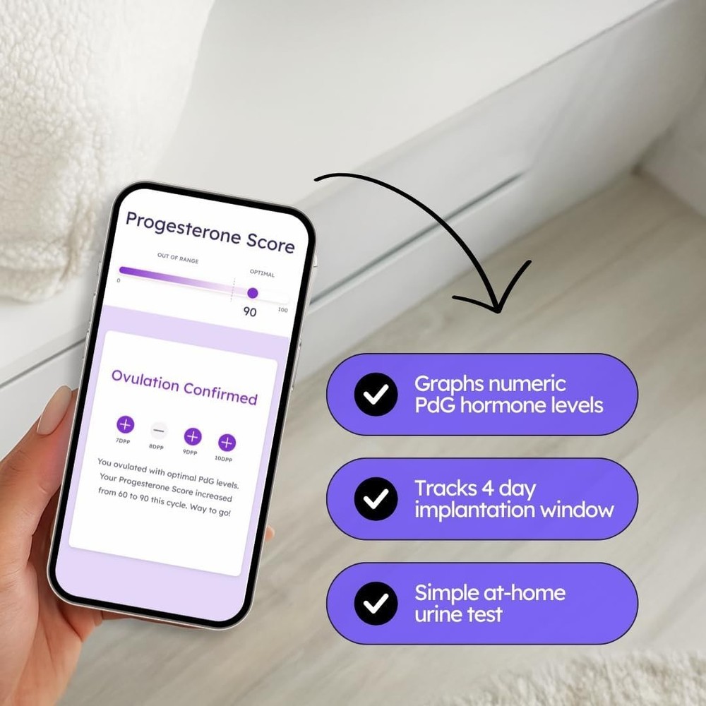 10 -Cleared PdG Strips - Confirm Ovulation & Boost Pregnancy Chances