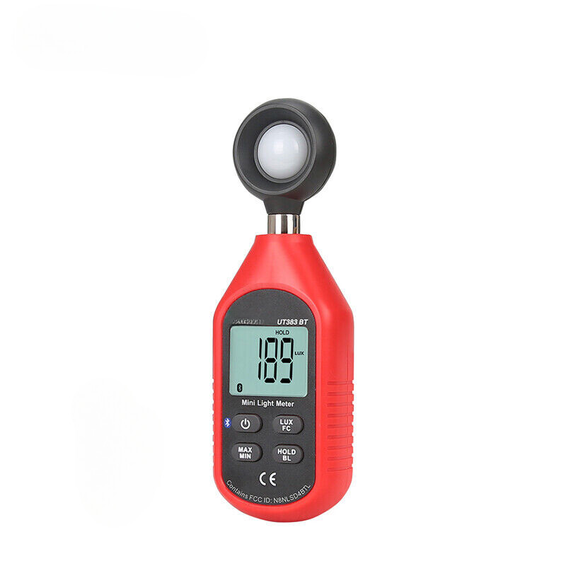 UT383BT Mini Handheld Light Meter 199,900Lux Digital Bluetooth Luxmeter