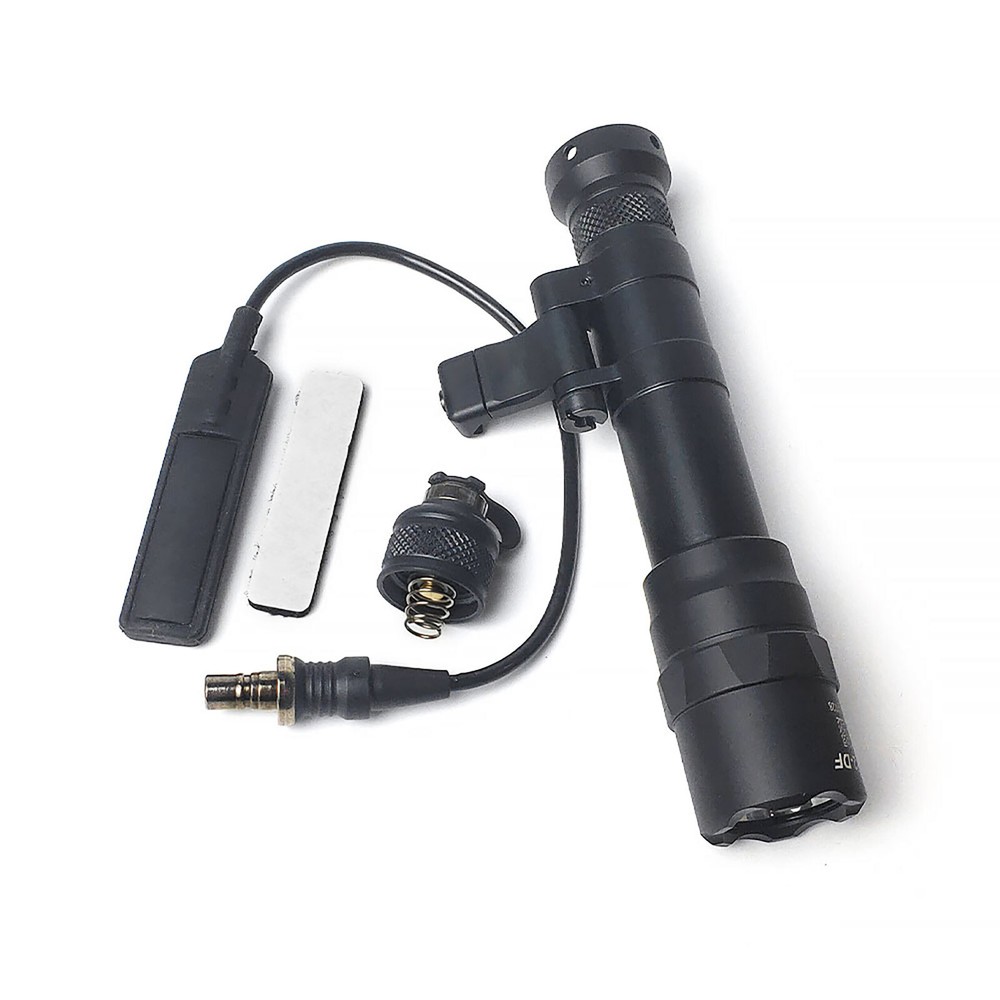 M640DF Tactical Flashlight with Tail Cover & Tail Switch Weapon Light SOTAC US