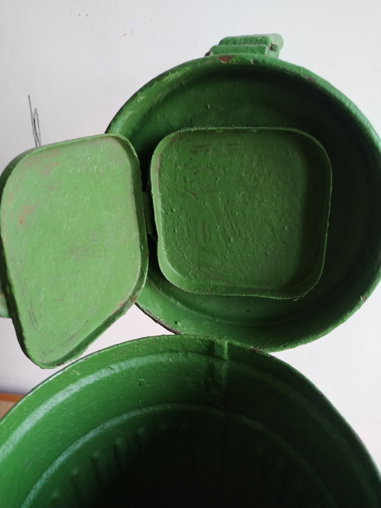 Оригинальный немецкий контейнер противогаз Вермахт танк WW2 газбак