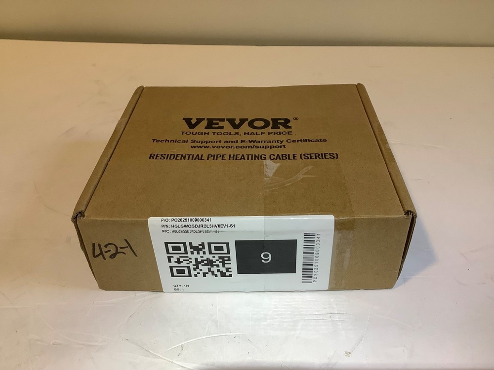 Vevor Pipe Heating Cable 6 ft , PFPC1-1A006