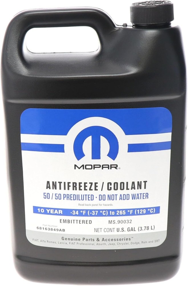 10 Coolant 50/50 Premixed MS.90032 for Chrysler Pacifica Dodge