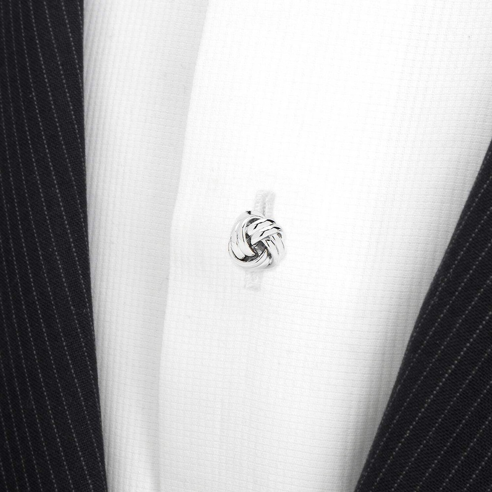 Silver Knot 5-Studs