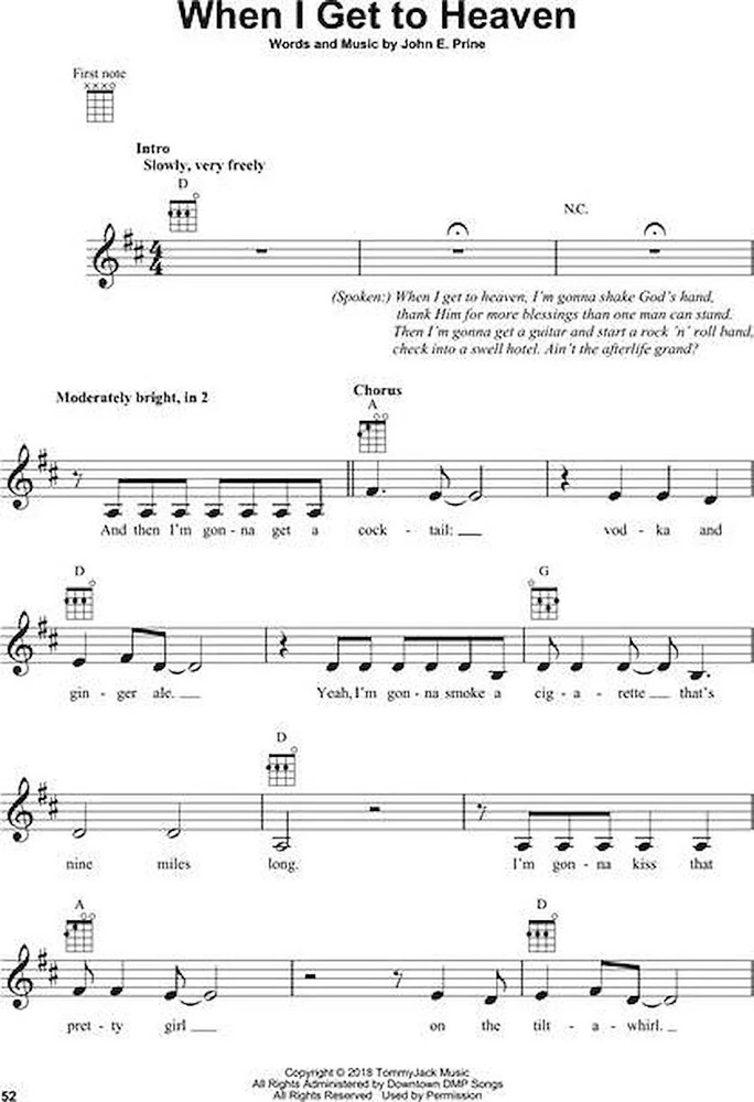 John Prine for Ukulele